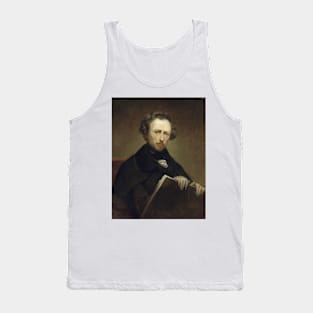 Self Portrait at the age of 43 by Ary Scheffer Tank Top